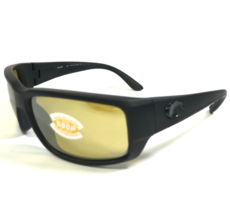 Costa Sunglasses Fantail 06S9006 900613 Matte Black Frames with Yellow Lenses - £121.85 GBP
