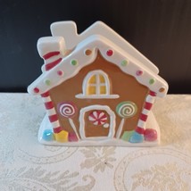Christmas Ceramic Gingerbread House Napkin Holder - $5.93