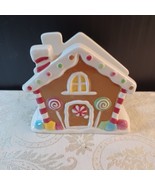 Christmas Ceramic Gingerbread House Napkin Holder - $5.93
