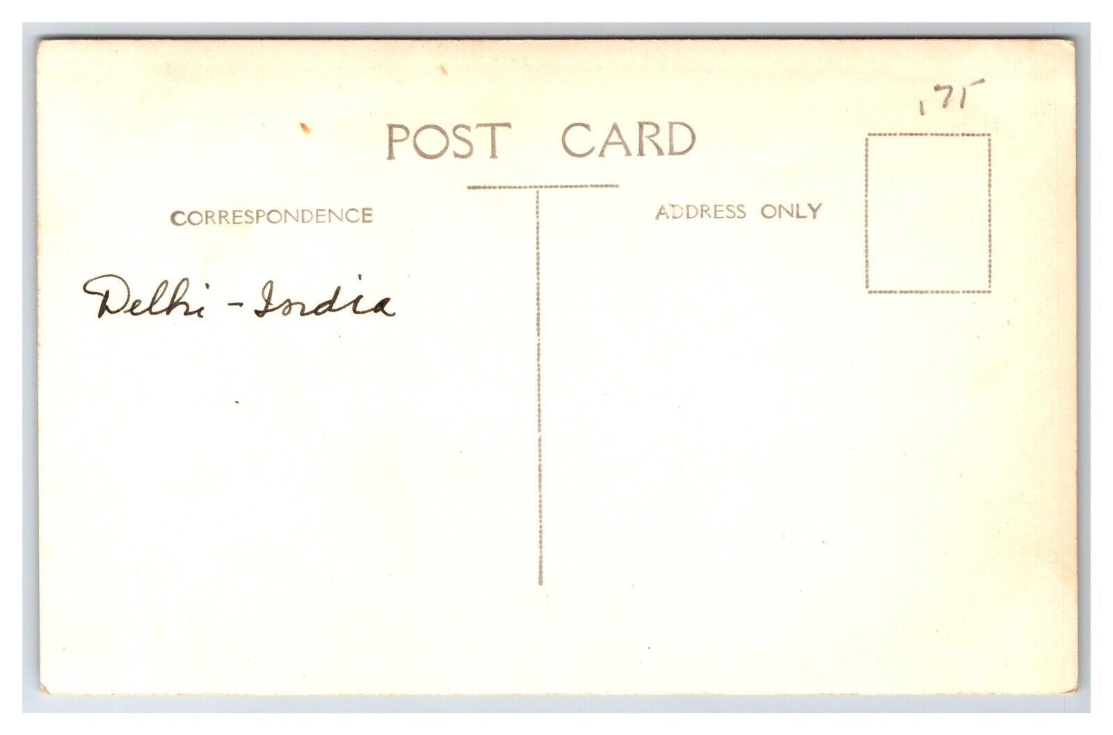 RPPC Pirthi Raj Temple Interior Delhi India UNP Postcard U26 Item image 2