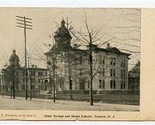 State Normal and Model Schools Undivided Back Postcard Trenton New Jersey  - £14.00 GBP