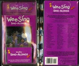 Wee Sing SING-ALONGS 61 Songs Songbook Audio Cassette Price Stern Sloan New - £15.69 GBP