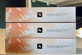 x3 Nespresso Maple Pecan Vertuo Pods Sleeves Limited Edition - £81.36 GBP