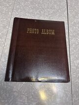 Vintage 1970's self adhesive brown photo album *Read* - $9.99