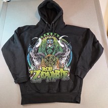 Rob Zombie Hoodie Men’s L Black Graphic MJ Apparel Activewear - $29.99