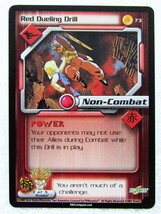 2001 Score Unlimited Dragon Ball Z DBZ CCG TCG Red Dueling Drill #73 - Trunks - $2.99