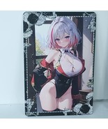 Topaz Premium Waifu Card Anime Girl Wall Art Oversized Board A5 - $22.76