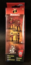 Jada Nano Metalfigs 5 pack The Incredibles 2 New - $9.45