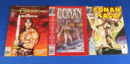 Conan Saga #1 10 Marvel Magazines Conan the Destroyer #35 1987 - £13.07 GBP