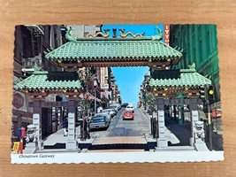 Vintage Postcard, San Francisco Chinatown Gateway, Gate, California - $4.75