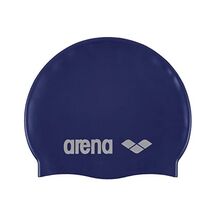 Arena Classic Acid Limr Silicone Swimming Cap blue denim-silver Size:One... - $22.00