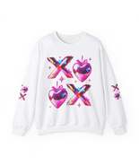 Glimmering Heartfelt Sweatshirt for Valentine&#39;s Day - $60.73+