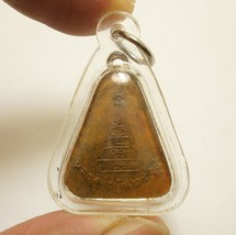 Lp Ngern Wat Bangklan Blessed 1972 Thai Buddha Miracle Amulet Waterproof Pendant - £67.21 GBP