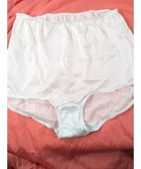 Vintage Sears Fundamentals Size 6 Briefs Granny Panties 100% Nylon White... - £26.25 GBP