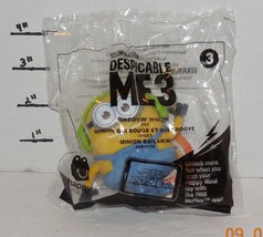 2017 McDonald&#39;s Happy Meal Toy Despicable Me 3 #3 Groovin&#39; Minion MIP - £7.56 GBP