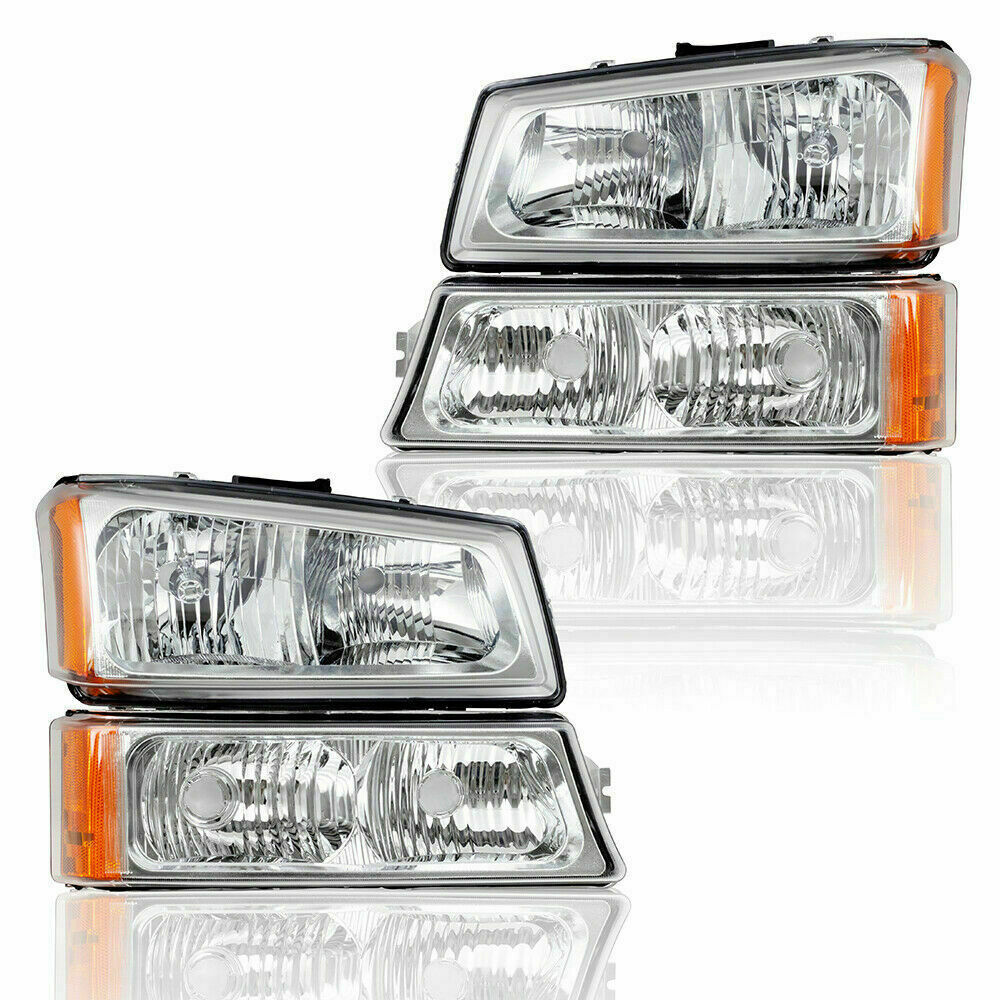 TIFFIN ALLEGRO 2007 2008 CHROME HEADLIGHTS HEAD LIGHTS TURN SIGNAL LAMPS... - $168.29