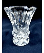 Vintage Mini Clear Glass Toothpick holder small bud vase 2.5&quot; - £14.24 GBP