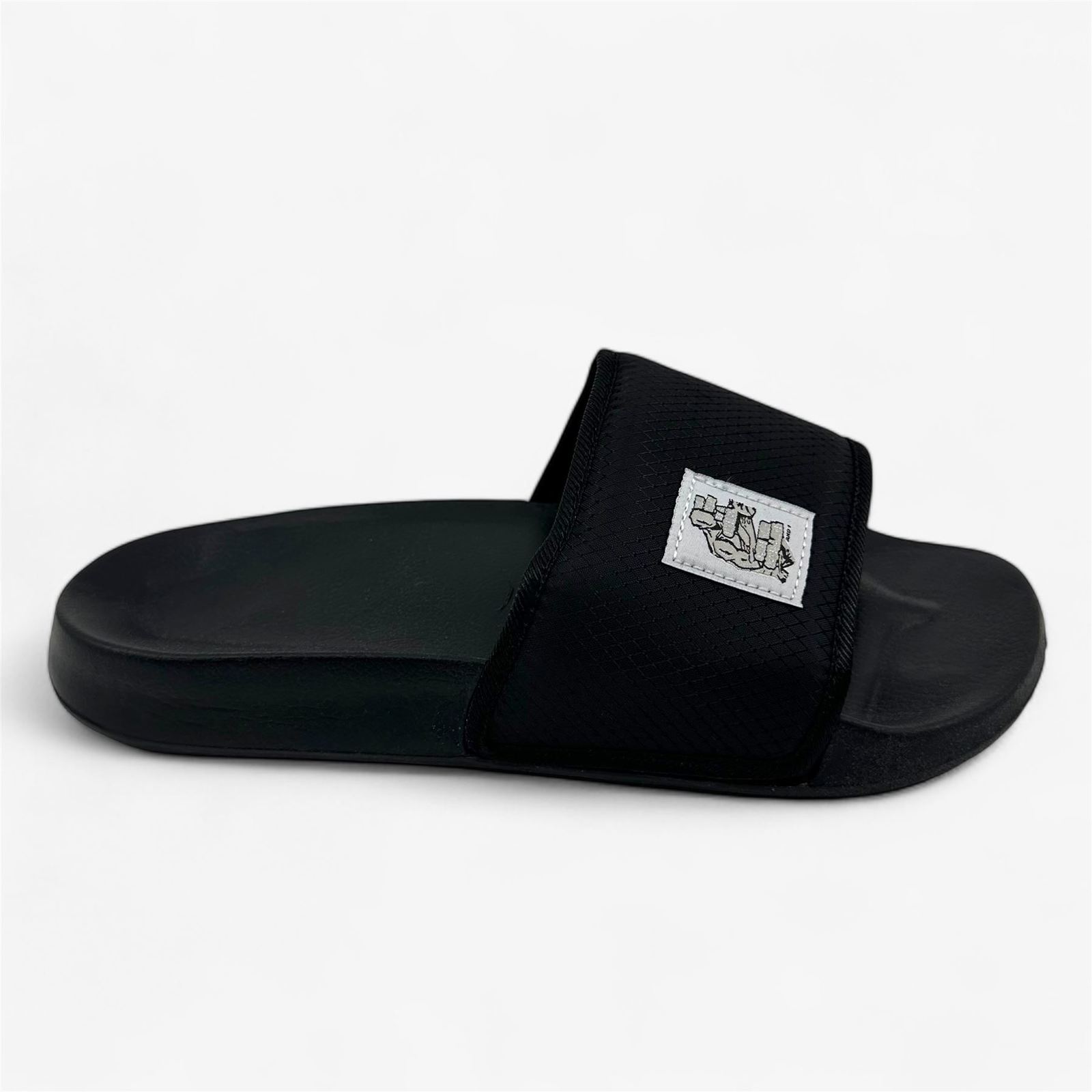 AND1 Shatter Black Mens Sandal Slide