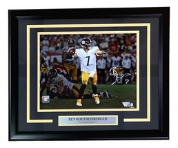 Ben Roethlisberger Signed Framed 11x14 Steelers SB XLIII Photo Fanatics - £467.77 GBP