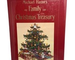 Michael Hagues Family Christmas Treasury Hardcover W Dust Jacket First E... - $19.54