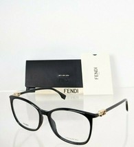 Brand New Authentic Fendi Eyeglasses 0461 807 56mm Black Frame 0461 - $133.64
