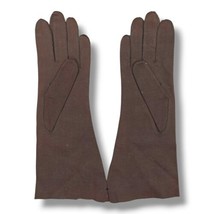 Vintage Women&#39;s Driving Gloves Size 7.5 Brown Made In Italy NEW  - £15.94 GBP