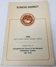 Decatur First Church of the Nazarene 47th Anniversary Program 1990 Illinois - £12.00 GBP