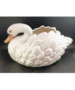 Rate VIETRI Large Italian Jardinière Hand-Painted Ironstone Pottery Swan... - $2,000.00