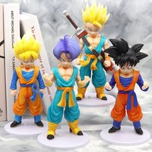 Dragon Ball Figure Super Saiyan Son Goku Torankusu Goten Trunks Figures ... - £10.35 GBP+