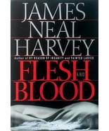 Flesh and Blood by James Neal Harvey / 1994 Hardcover Mystery - $42.55 MXN