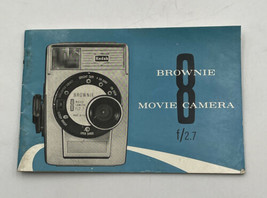 Kodak Brownie 8mm Movie Camera Owners Manual Guide Vintage F/2.7 - £7.55 GBP