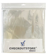 Clear Plastic OPP for 12&quot; LP Vinyl 33 RPM Record Album Covers (Outer Sle... - $416.36 MXN+