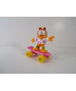 McDonalds Happy Meal Prize #3 Garfield with Rolling Skateboard Figure To... - £4.68 GBP