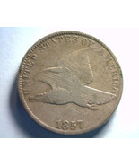 1857 FLYING EAGLE CENT PENNY FINE F NICE ORIGINAL COIN FROM BOBS COINS F... - £38.25 GBP