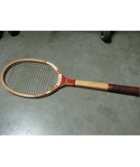 A.J. Spalding + Bros. wood tennis racquet Title Cup vintage - $406.55 MXN