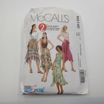 McCall&#39;s Sewing Pattern Cut Misses&#39; 2 Hour Skirt Size XS S Medium Complete M5140 - $6.89