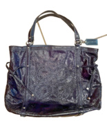 Coach Audrey RARE Metallic Navy Blue Patent Leather Andie Bag Y2K - $1,204.27 MXN