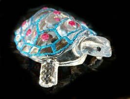 Original Clear Crystal Turtle for Peace &amp; Prosperity Fengshui Vastu Home Decor - £23.56 GBP+