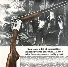 Beretta Over Under Shotgun Litho 1964 Advertisement Galef And Son DWEE13 - £23.58 GBP