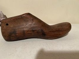 Collectible Lot of Wood bobbins, shoe forms,i nsulators, crock, more image 9