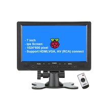 -7 Inch Mini Monitor Small Hdmi Monitor Hd 1080P Vga Monitor Lcd Screen ... - £80.22 GBP