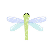 Dragonfly Solid and Translucent DIGITAL File:  Instant Download. No Physical Pro image 2