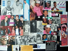 Will Smith ~ Forty-Five (45) Color And B&amp;W Clippings From 1990-2002 - £8.67 GBP