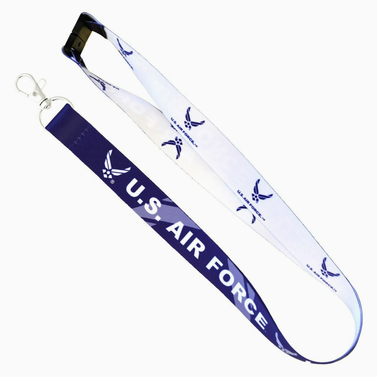 Primary image for UNITED STATES U.S AIR FORCE LANYARD KEYCHAIN KEYRING NECK RELEASE WITH CLIP