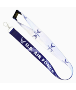 UNITED STATES U.S AIR FORCE LANYARD KEYCHAIN KEYRING NECK RELEASE WITH CLIP - £3.94 GBP