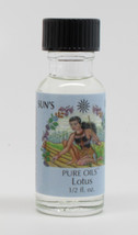 Lotus, Sun&#39;s Eye Body Grade Blended Oil, 1/2 Ounce Bottle - £14.02 GBP