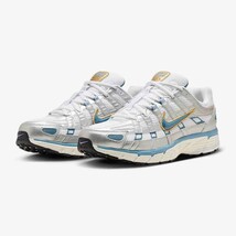 Nike P-6000 White/Metallic Silver/Pale Ivory/Aegean Storm HJ7246-100 - $118.00