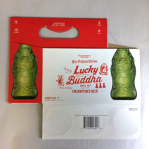 Lucky Buddha Bottle Six Pack Box Empty Carry Cardboard - £11.04 GBP