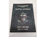 Warhammer 40K Chapter Approved 2019 Edition Book - $17.81