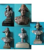 Napoleon Bust Brass Finial Salvage Figurines Sculpture Paperweight  PICK... - $145.00